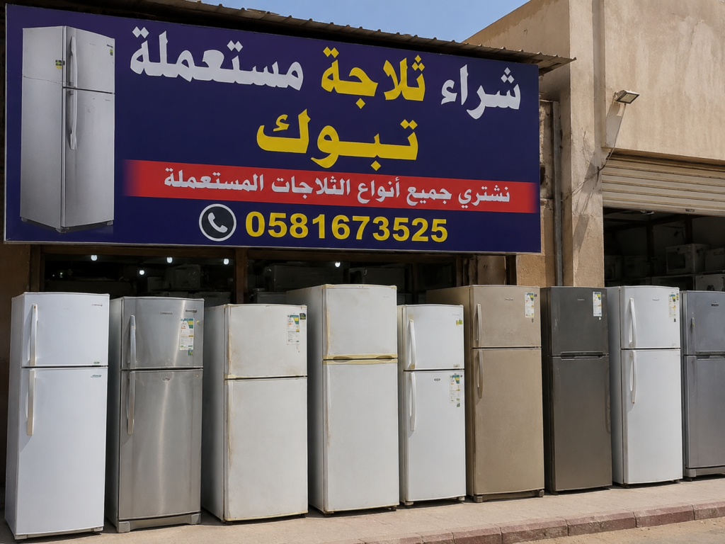 شراء ثلاجة مستعملة تبوك